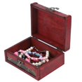 thumbnail image 1 of Cergrey Jewelry Box Wooden Storage Box Retro Wooden Box Large Jewelry Box Jewelry, 1 of 8
