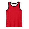 thumbnail image 3 of Toddler Kids Girls Boys Tank Tops Casual Sleeveless Summer Casual Tops Beach Holiday Sports Shirts Vest Casual Blouse 11-12 Years, 3 of 6