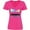 Hot Pink, variant on Inktastic I'm Just Here for the Sweets with Spun Sugar Candy Women's V-Neck T-Shirt