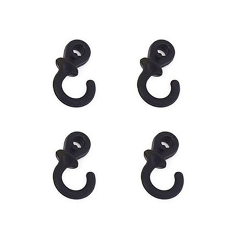 4Pcs Archery Bow String Stabilizer Monkey Tail Silencer Bowstring Damper Set