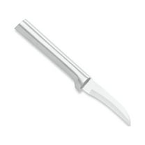 Rada Bird's Beak Paring Knife, 2.38 inch Blade Reverse Curved Granny Parer, Stainless Steel with Solid Aluminum Handle