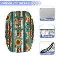 thumbnail image 6 of Jeiento Aztec Tribal Winch Cover Universal Winch Protection Cover Compatible with Most 8500-17500 Lbs Electric Winches Southwestern Geometric Design Decor Accessory, 6 of 7