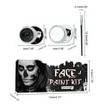Gel Skeleton Makeup 1 PCS Black And Whites Body Painting Body Painting