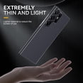 thumbnail image 5 of Dteck Aramid Fiber Case for Samsung Galaxy S25 Plus,Ultra-Thin and Lightweight 100% Real Carbon Shockproof Case Cover for Galaxy S25 Plus,Black1, 5 of 6
