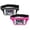 Black 1PCS & Hot Pink 1PCS, variant on WUSUOWEI 1PCS Running Belt Waist Phone Holder TouchScreen Waist Bag WaterproofRunning Swimming Belt Sports Belt Waist Case for Men and Women,Jogging,Hiking,Gym
