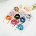 thumbnail image 6 of Unique Bargains Stylish Pearl Braiding Woven Rope Belt for Fashionable Outfits 1 Pc White, 6 of 6