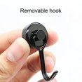 thumbnail image 4 of Magnets Hook Rotatable Punch Free Reusable Removable Kitchen 8Kg Pull Refrigerator Magnetic Hanging Hook for Daily Use, 4 of 9