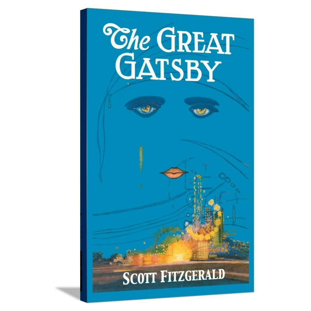 The Great Gatsby Stretched Canvas Print Wall Art By Francis Cugat ...