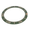 thumbnail image 4 of Anillo de bisel de cerámica para reloj de 38 mm, inserto de bisel, piezas de repuesto, accesorio para relojero, base verde, chorro de arena., 4 of 14
