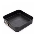 thumbnail image 4 of 3Pcs Non-stick Removable Bottom Round Heart Square Shape Cake Mold Bakeware Set, 4 of 5
