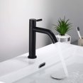 thumbnail image 2 of Robinet de Salle de Bain en Acier Inoxydable Noir Mat, 2 of 2