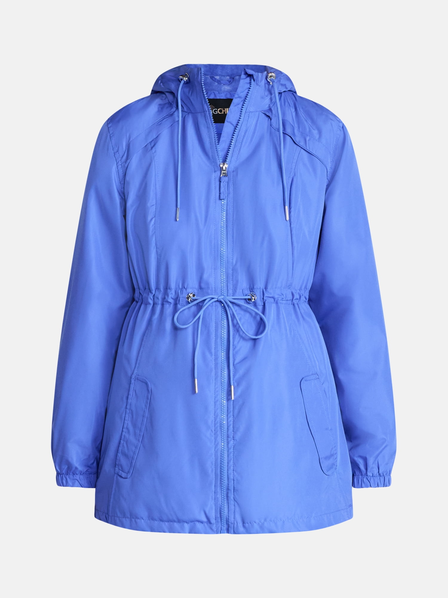 Big Chill Women's and Women's Plus Lined Anorak Jacket with Hood, Sizes S-3X