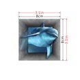 thumbnail image 3 of Electronicheart 10pcs 3D Diagonal Tile Seam Stickers Film Self Adhesive Floor Wall Decorative Tiles Sticker, 3 of 4