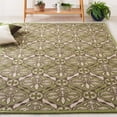 thumbnail image 2 of SAFAVIEH Chelsea Meridith Floral Area Rug, Brown/Green, 5'3" x 8'3", 2 of 11