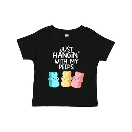 

Inktastic Easter Hangin with My Peeps! Gift Toddler Boy or Toddler Girl T-Shirt