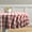 Rouge, variante sur Fabstyles Country Check Nappe Décor de ferme pour une utilisation intérieure/extérieure, pique-niques, barbecues, repas-partage, événements d'été, salon et salle à manger