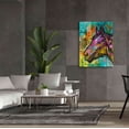 thumbnail image 6 of Epic Graffiti 'Horsepower' by Dean Russo, Canvas Wall Art, 40"x54", 6 of 8