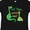 thumbnail image 4 of Inktastic My Yaya Loves Me Grandson Dinosaur Boys Toddler T-Shirt, 4 of 5