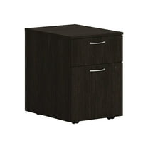 HON 2 Drawer Vertical File Cabinet, Laminate Oak