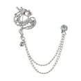 thumbnail image 4 of Broche de Cadena Colgante Fernando Dragón Plata, 4 of 8