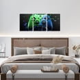 thumbnail image 4 of Hieng Green Gamer Canvas Wall Hieng Geometric Games Controller Wall Decor Prints Home Hiengwork for Living Room Bedroom, Video Gaming Wall Painting Posters, Kids Boys Girls Room Decor, 4 of 6