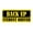 Yellow, variant on Back Up Student Driver Bumper Magnet by DCM Solutions (Red, 9.25" W x 4.25" H)