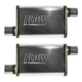thumbnail image 2 of Flowmaster 71236 FlowFX Muffler (2 Pack), 409S 2.5" Offset In / 2.50 Out Moderate Sound by MAPerformance, 2 of 4