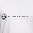 thumbnail image 3 of CafePress - Triangle Coat Of Arms Wordmark T Shirt - Fitted T-Shirt, Vintage Fit Soft Cotton Tee, 3 of 4