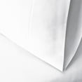 thumbnail image 2 of 300-Thread Count 100% Egyptian Cotton Lightweight Solid Pillowcase Set White / Standard, 2 of 3