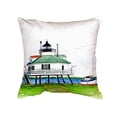 thumbnail image 2 of Betsy Drake NC736 16 x 20 in. Hopper Strait Lighthouse No Cord Pillow, 2 of 3