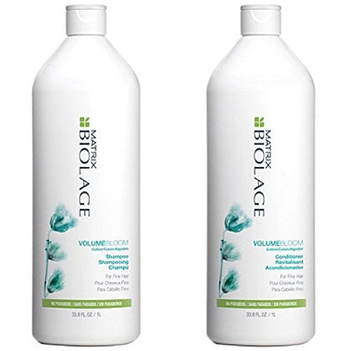 Biolage Volumebloom Shampoo and Conditioner 33.8 oz/1Liter DUO