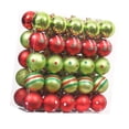 thumbnail image 4 of 50 colgantes ligeros de 4 cm para de Navidad, decoración navideña para centros comerciales, salas de estar, celebraciones y cafeterías., 4 of 9