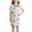 Multicolor, variant on SROBPTY Teen Girls Dresses Print Crew Neck Short Sleeve Sleep Mid-Length Dress for 3-13Y