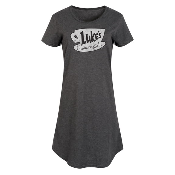 Gilmore Girls - Lukes Coffee Women's Graphic T-shirt Dress