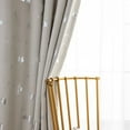 thumbnail image 5 of Stylish Curtain Star Blackout Window Curtains Room Thermal Insulated for Kids Boy Girls Bedroom Decor, 5 of 7