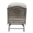 thumbnail image 4 of Apoda Cast Aluminum Club Motion Chair With Cushion (Set of 2), 4 of 7