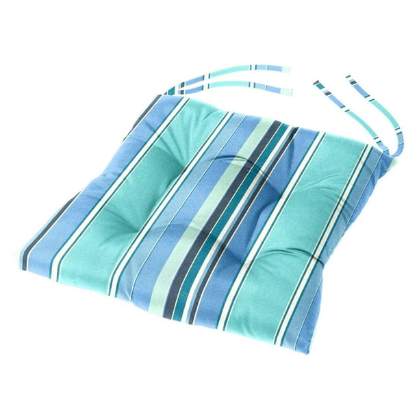 Cushion Source 16 x 16 in. Striped Sunbrella Dining Chair Cushion