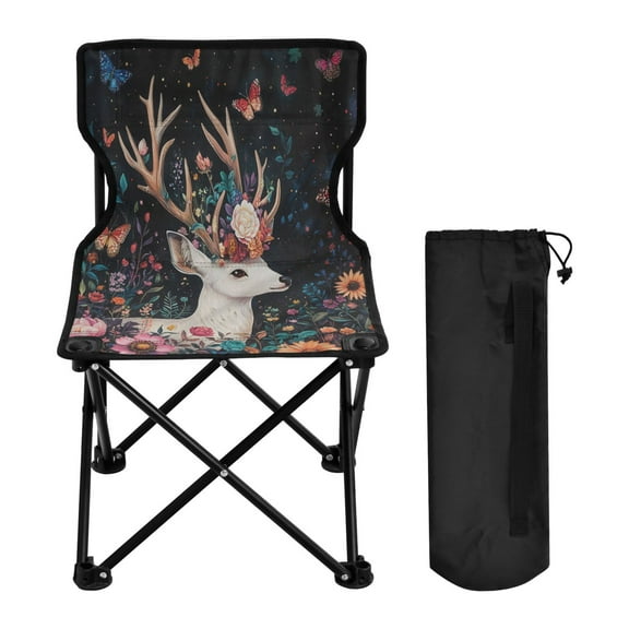 BZSMCE Camping Chairs Modern Butterfly Dreams Pattern Folding chair
