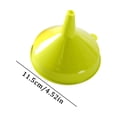 thumbnail image 3 of Cqxid Funnel Under $5 Multifunctional Kitchen Plastic Funnel Filters Wine Funnel Spills, 3 of 8