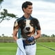 thumbnail image 3 of Balery Playful Smile Cute Dog Camisa Polo de Hombre con Estampado, de Manga Corta y Tejido Medio, Camisa Tipo Golf Polo-Small, 3 of 6