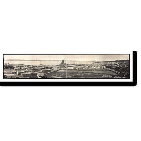 Historic Print, MN Leech Lake Lumber Walker 1915 PHOTO, Width 7" x Length 36"