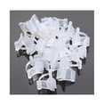 thumbnail image 1 of Yuarrent Paquete de 100 piezas de 100 Clips de injerto de plástico para plantas, sandía, medio transparente, abrazadera de soporte Jardín y Patio, 1 of 6