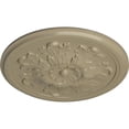 thumbnail image 3 of Ekena Millwork 12 3/4"OD x 7/8"P Legacy Acanthus Ceiling Medallion (Fits Canopies up to 3 1/2"), Hand-Painted Gobi Desert, 3 of 8