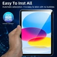 thumbnail image 5 of Venoro For iPad 10 9 8 7 Pro 11&12.9" Air 5th 4th 10.9" Tempered Glass Screen Protector, 5 of 11