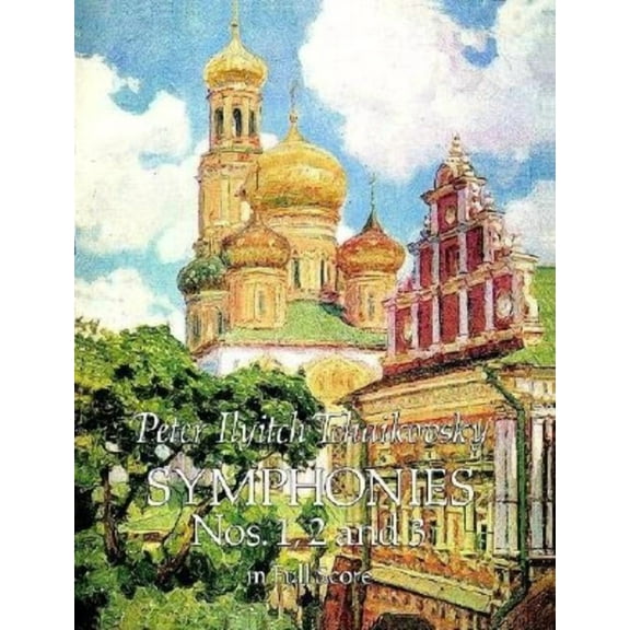 Dover Orchestral Music Scores Symphonies Nos. 1, 2 and 3 in Full Score, (Paperback)