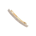 thumbnail image 2 of Barrette de Pelo Grande BLESIY Rhinestone Automático Oro, 2 of 7