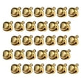 thumbnail image 4 of WHAMVOX  200 Pcs Bell Crafts Accessories Adult Christmas Mini Bells Golden, 4 of 8