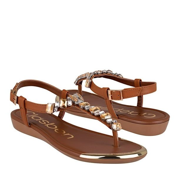 SANDALIAS DAMA CLASBEN 126692 SIMIPIEL CAFÉ Clasben 126692