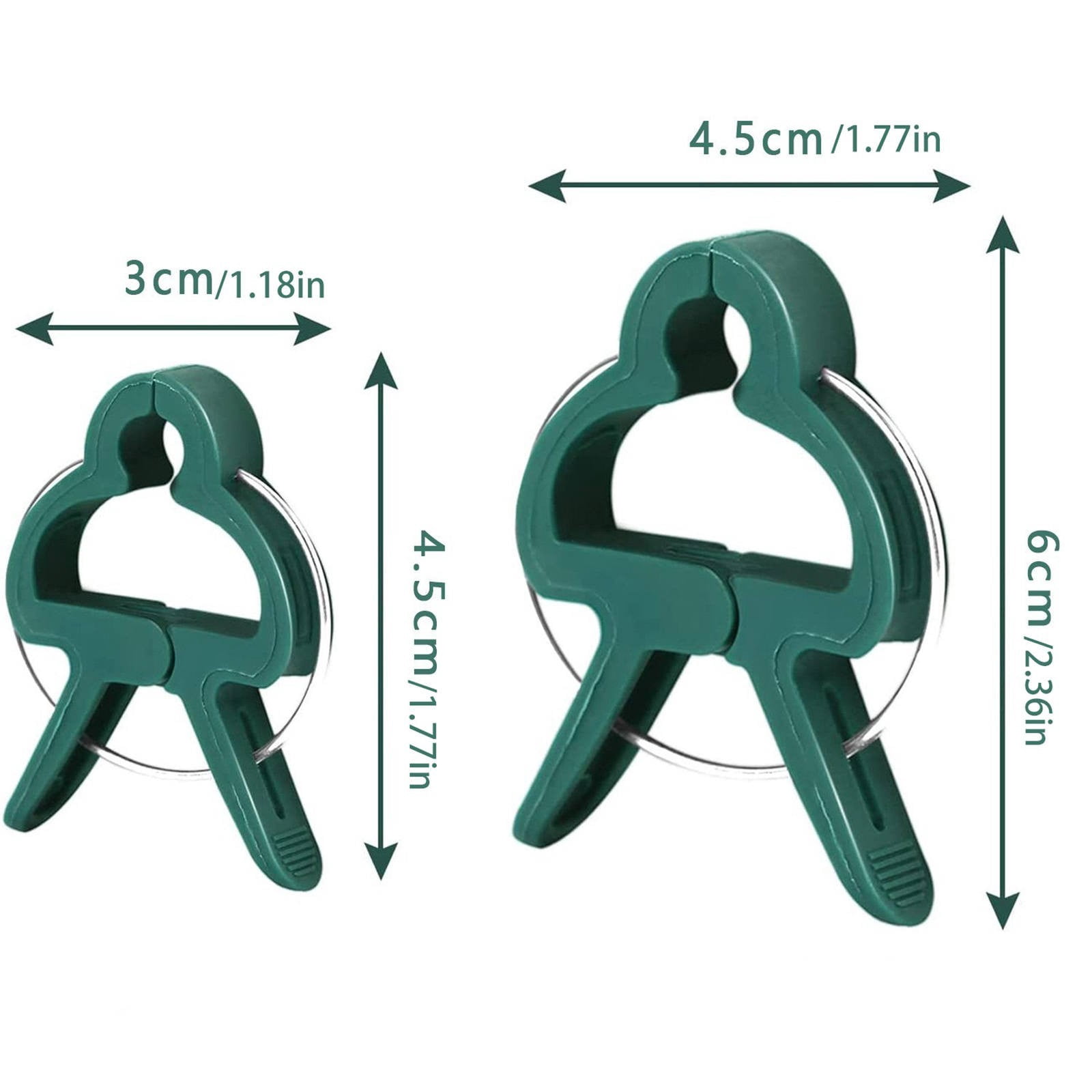 SMKE Reusable Garden Plant Clips - Flexible Plastic Vine Support For Tomato Cages Greenhouses,Vine Stem Holder,Plant Support Clips 20pcs - Small Swallow Shape Garden Vine Clip for Tomato Flower Stem