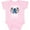 AD-Pink, variant on Inktastic My Hero is Now My Angel Colon Cancer Awareness Boys or Girls Baby Bodysuit